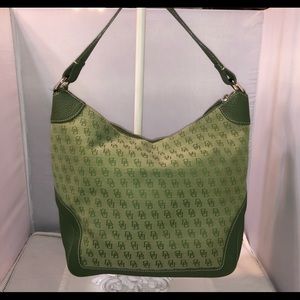 Dooney Bourke Green Leather Bag